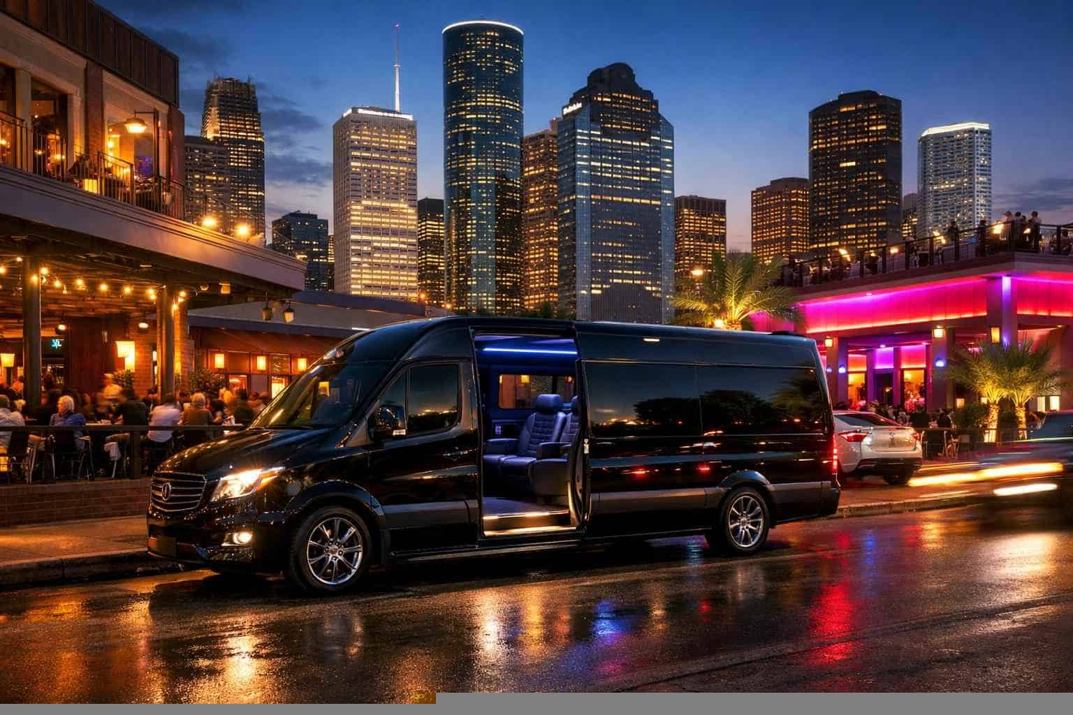 Do You Service Nightlife Areas And Downtown Districts In Houston Texas For Hourly Charters?