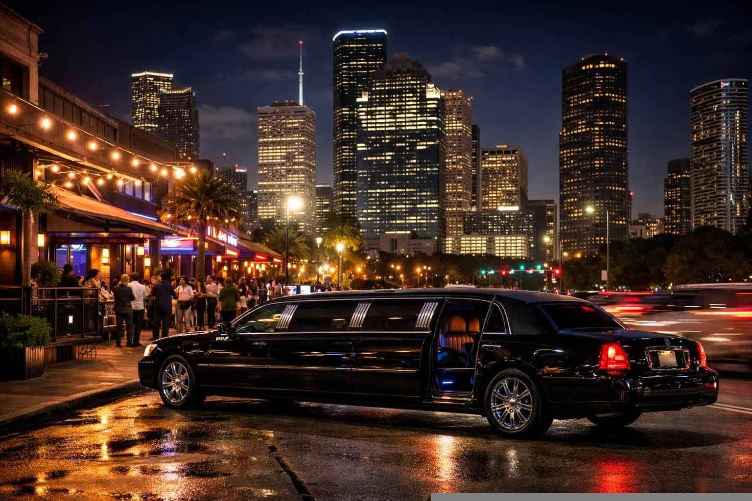 Do You Service Nightlife Areas And Downtown Districts In Houston Texas For Hourly Charters