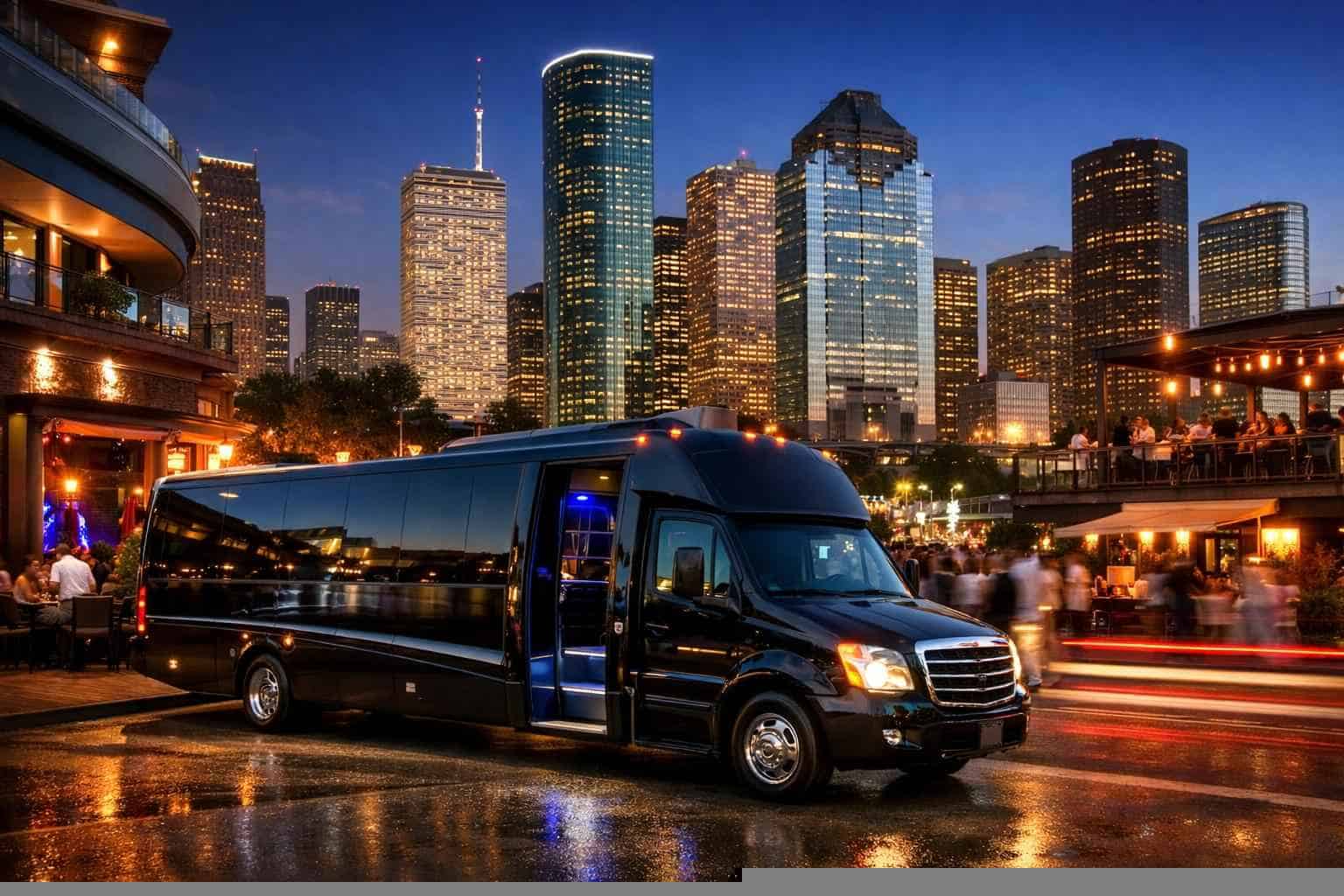 Do You Service Nightlife Areas And Downtown Districts In Houston Texas For Hourly Charters
