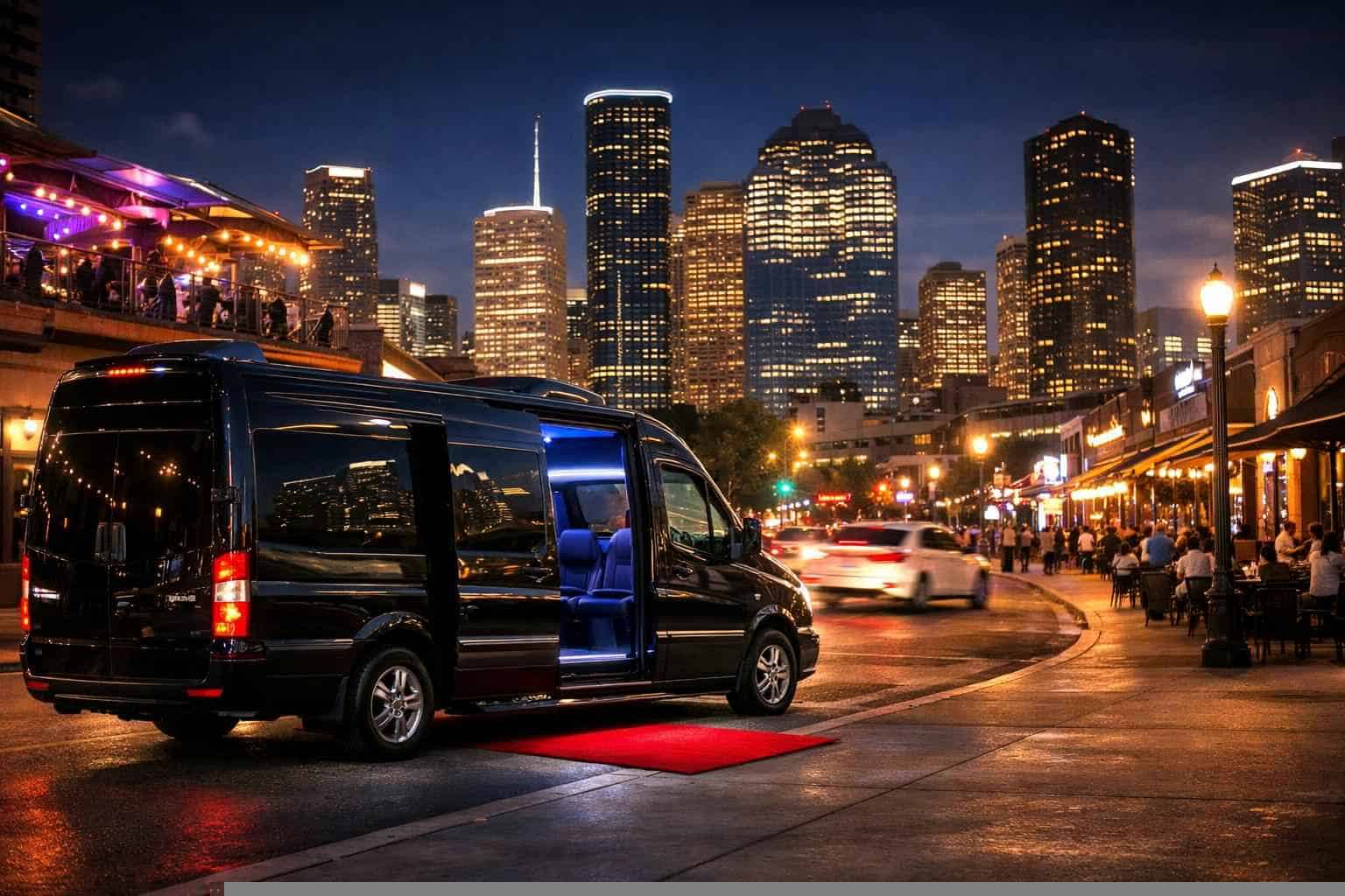 Do You Service Nightlife Areas And Downtown Districts In Houston Texas For Hourly Charters