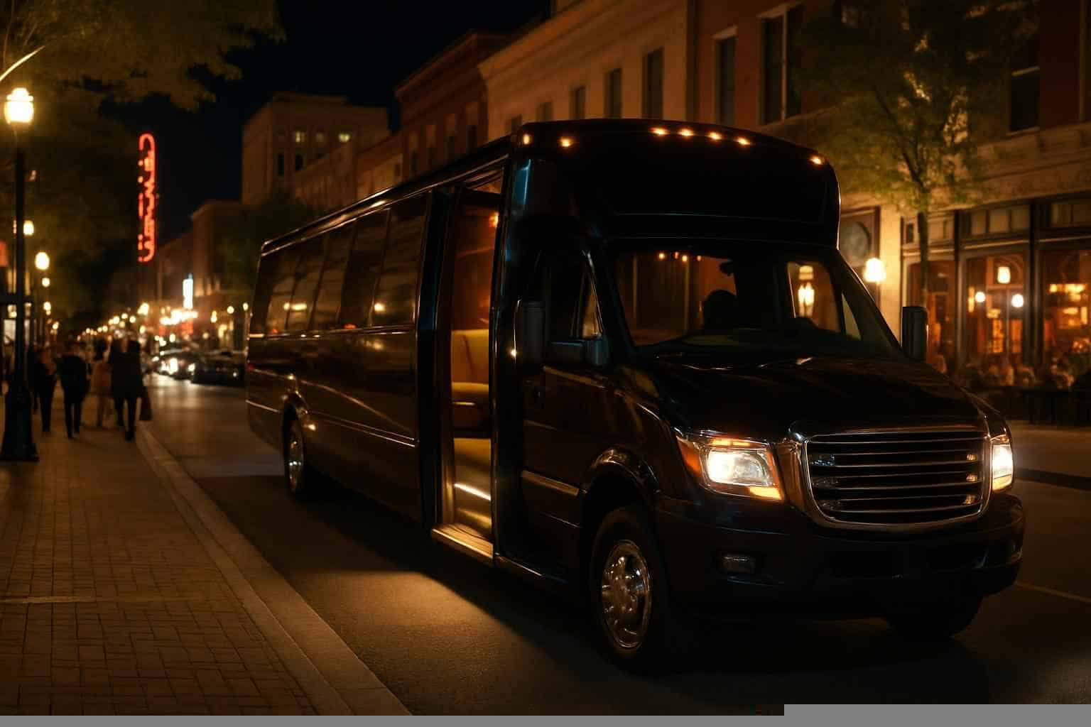 Do you service nightlife areas and downtown districts in Madison Alabama for hourly charters?