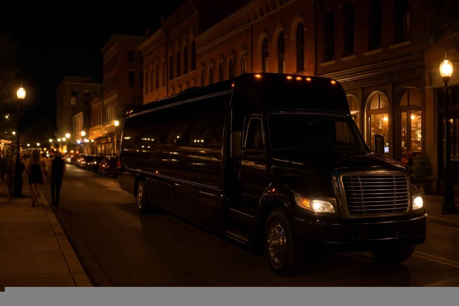 Do you service nightlife areas and downtown districts in Madison Alabama for hourly charters?