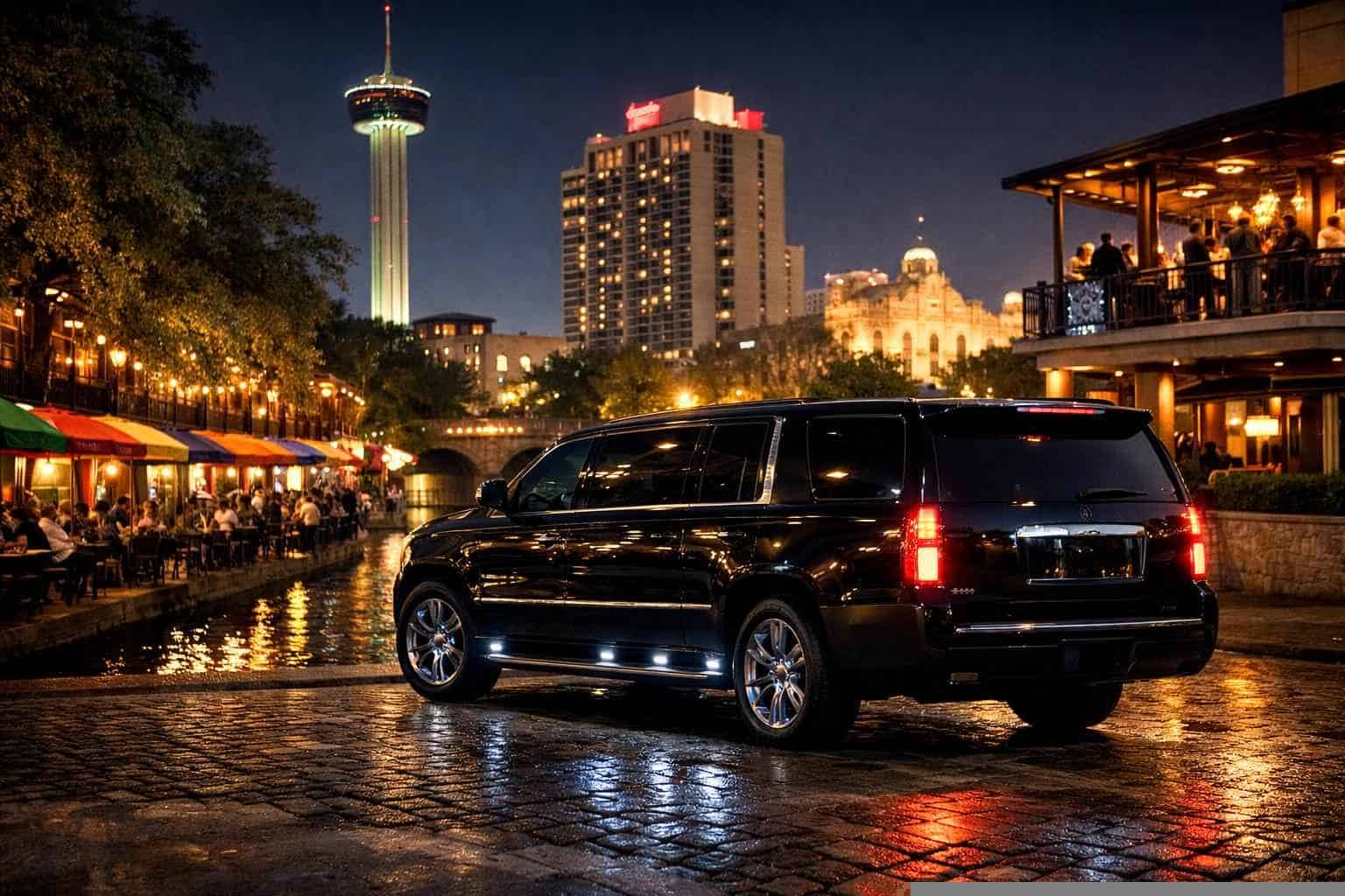 Do you service nightlife areas and downtown districts in San Antonio Texas for hourly charters