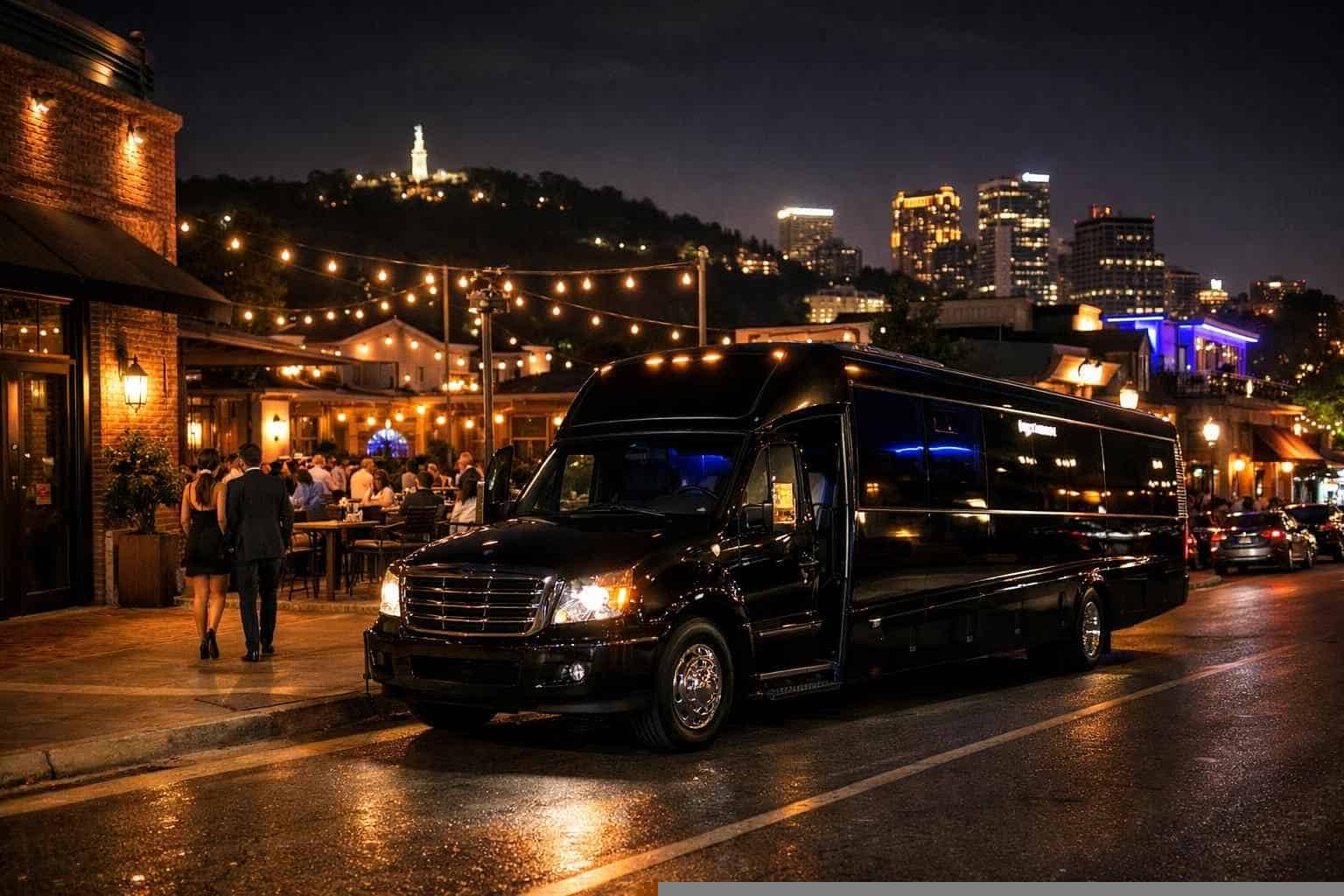 Do You Service Nightlife Areas And Downtown Districts In Vestavia Hills Alabama For Hourly Charters