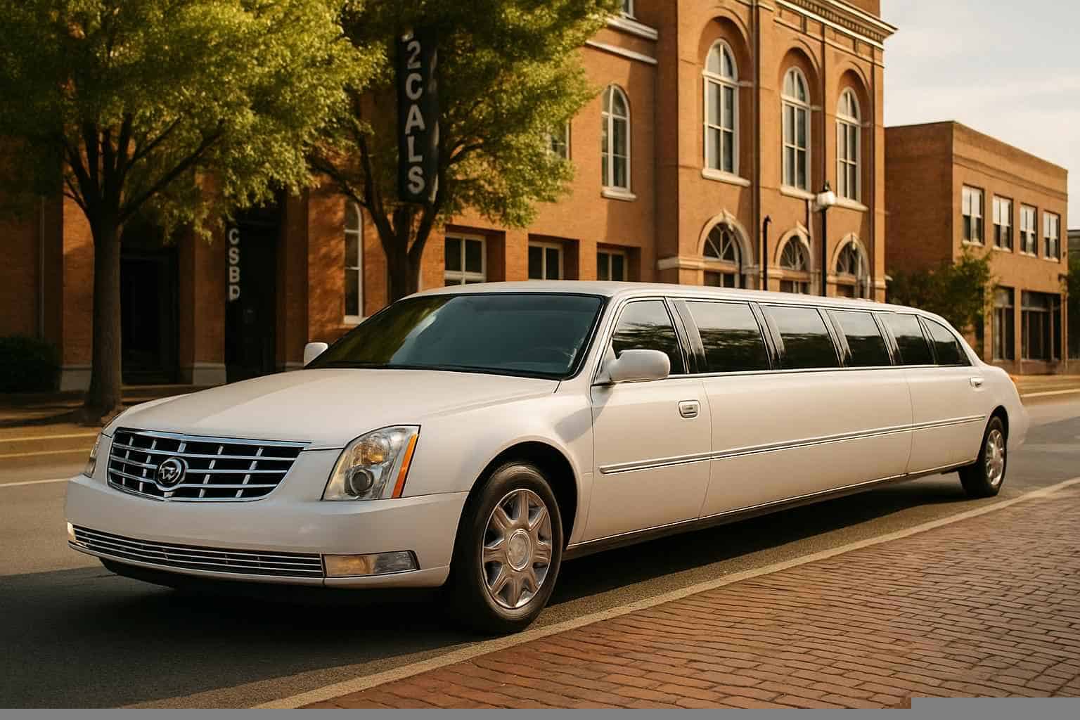 Florence Alabama White Stretch Limos