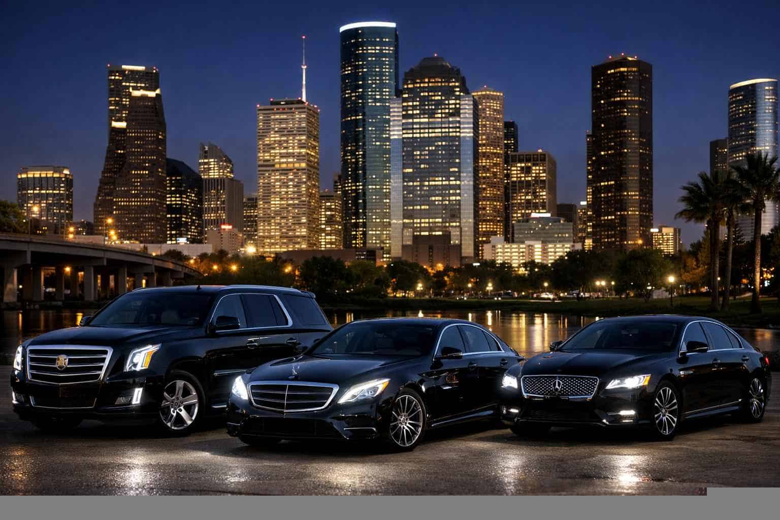 Houston Texas Black Cars