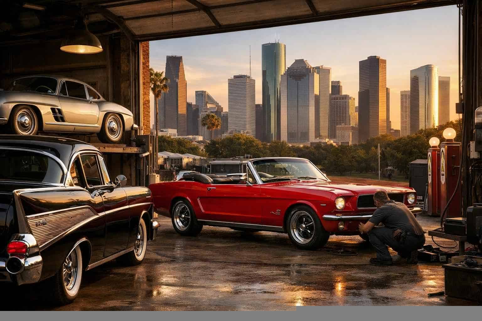 Houston Texas Classic Car Service