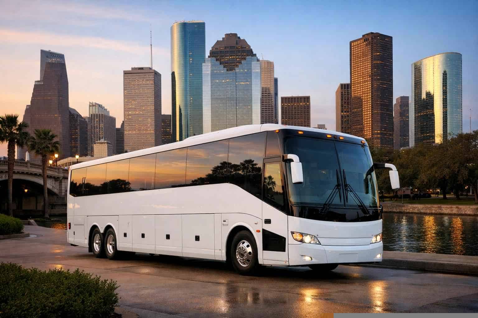Houston Texas White Bus Service