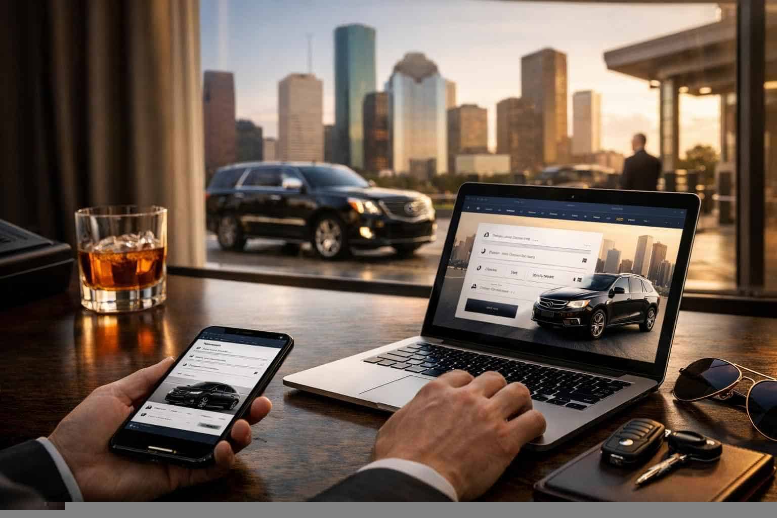 How do I get an instant quote for a trip in Houston Texas