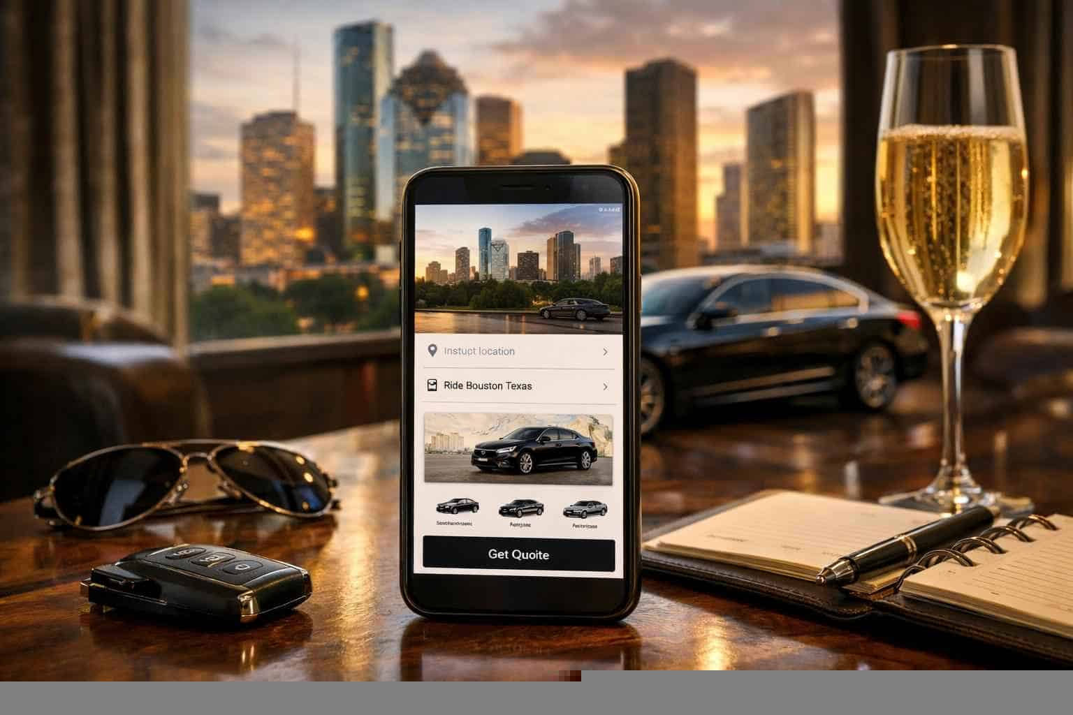 How do I get an instant quote for a trip in Houston Texas?