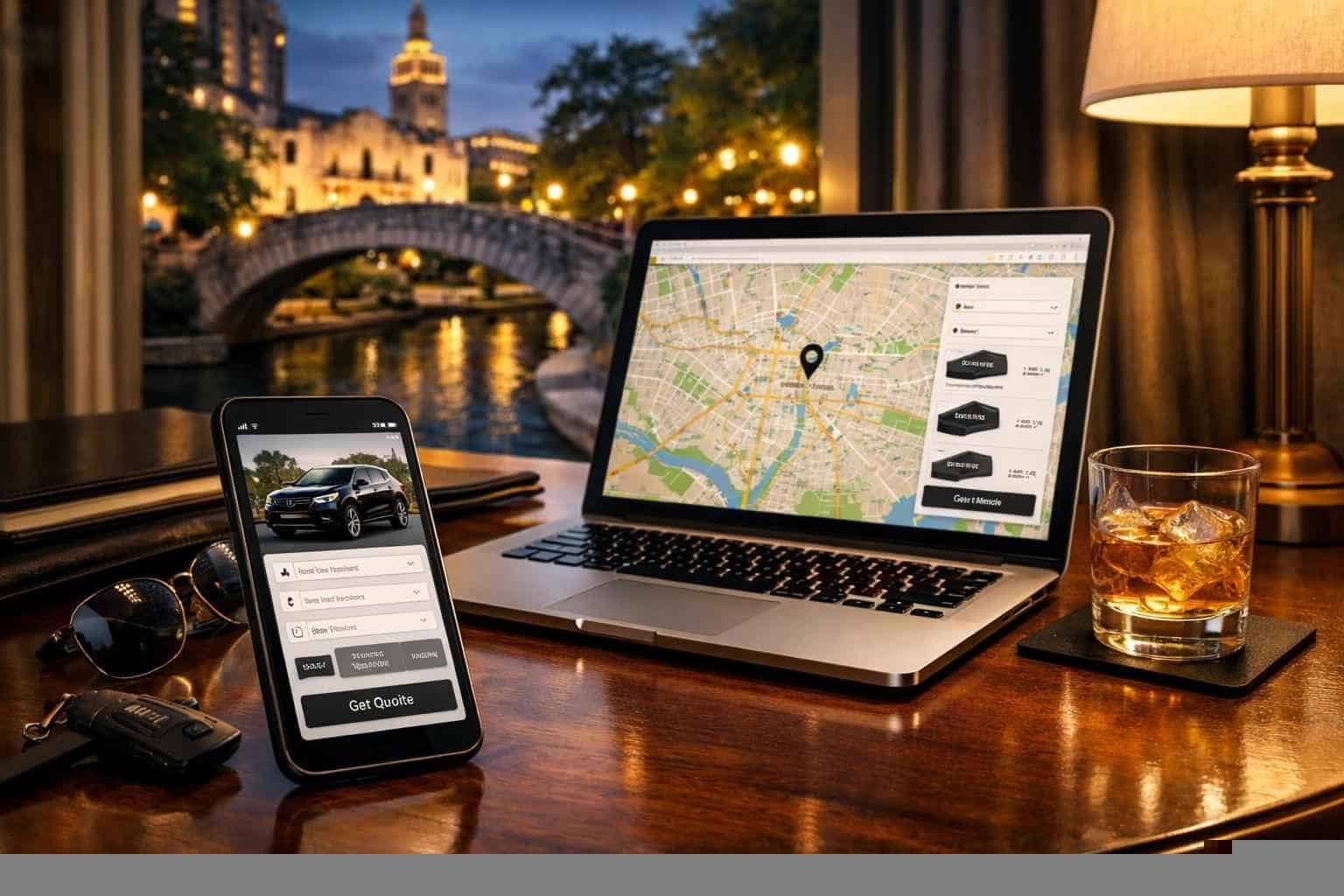 How do I get an instant quote for a trip in San Antonio Texas