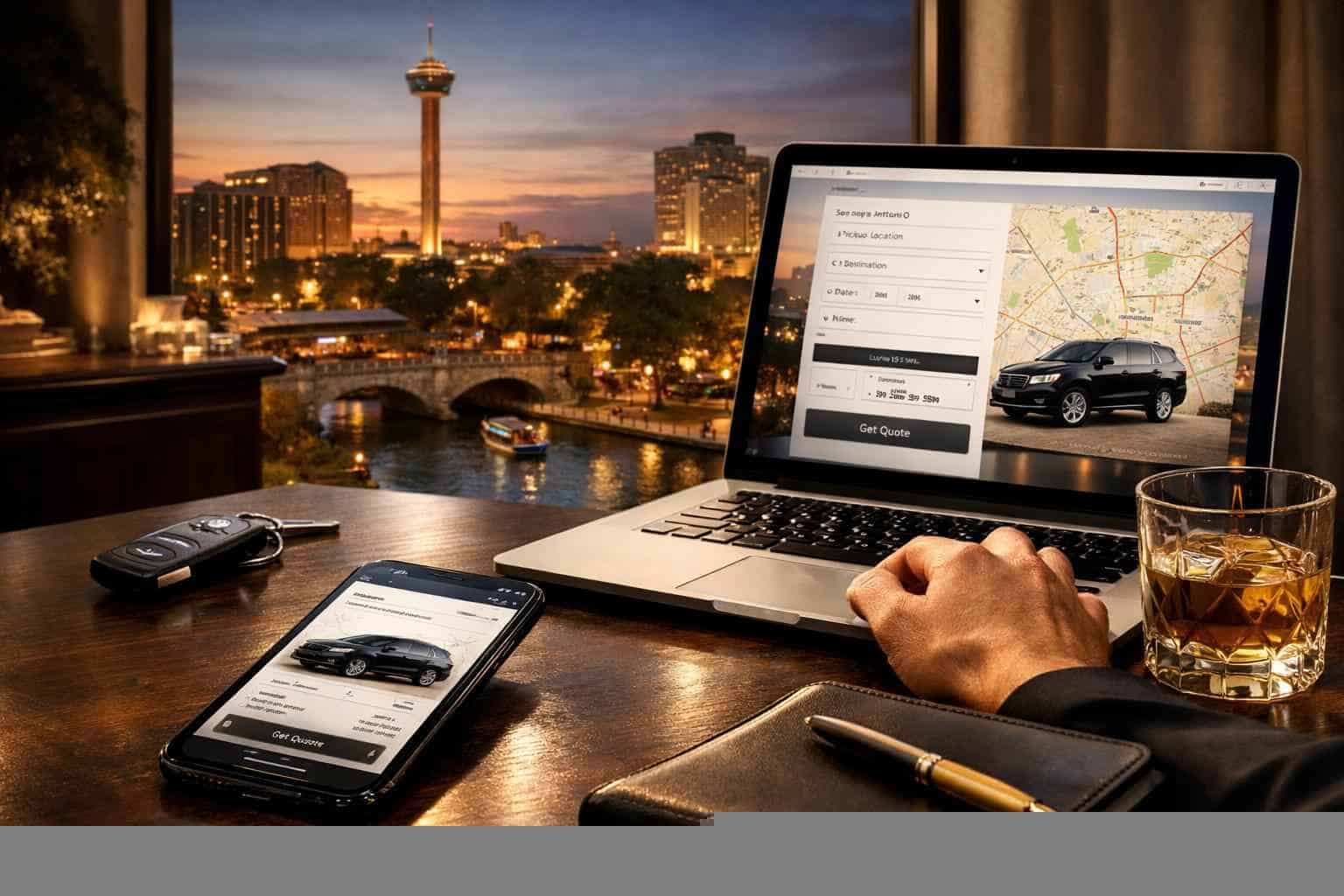 How Do I Get An Instant Quote For A Trip In San Antonio Texas?