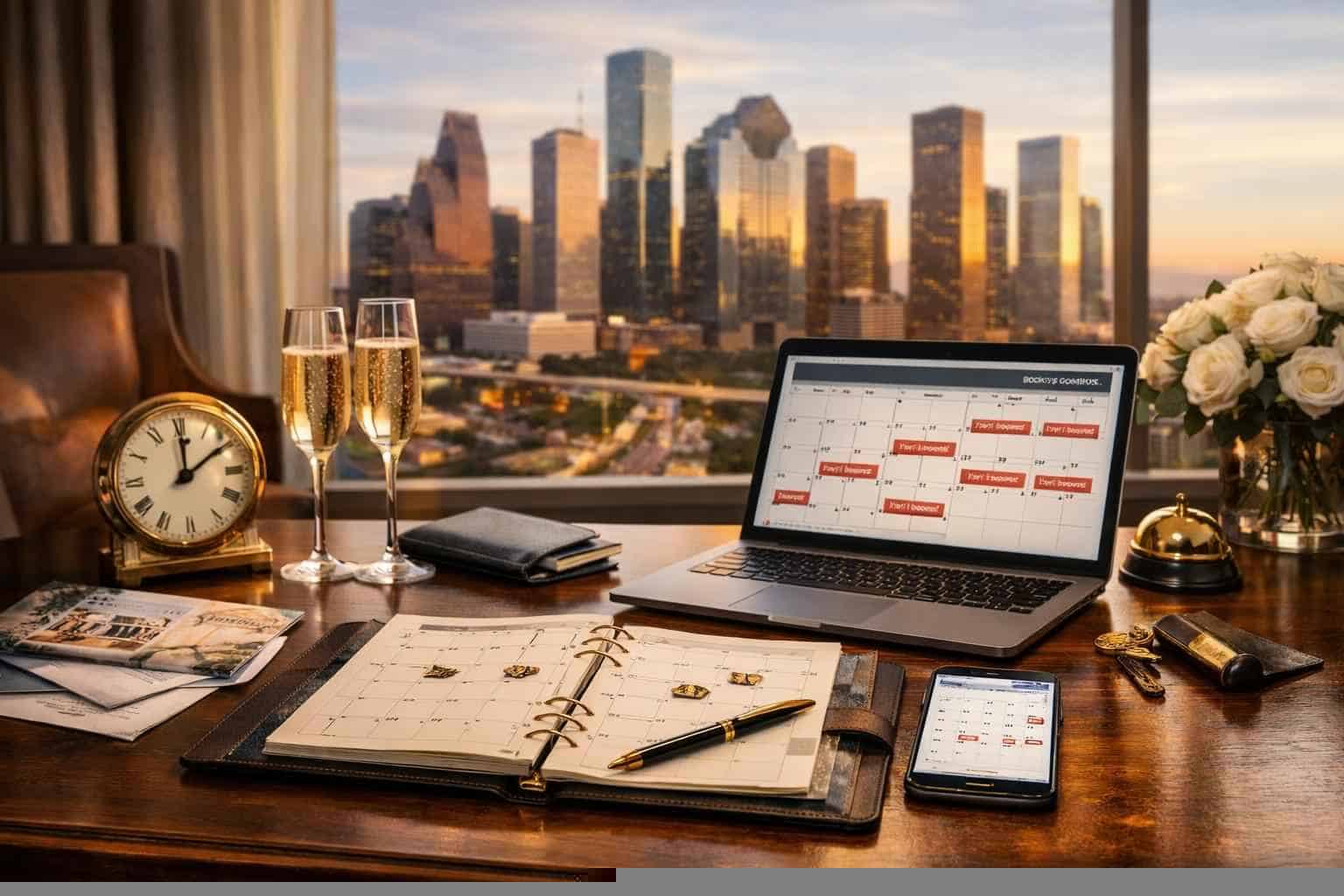 How Far In Advance Should I Reserve Peak Dates In Houston Texas