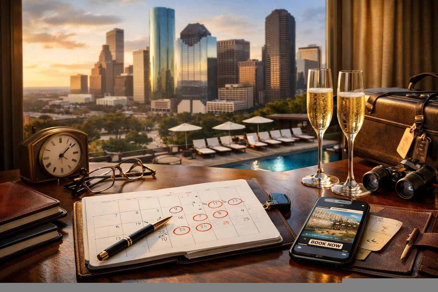 How Far In Advance Should I Reserve Peak Dates In Houston Texas