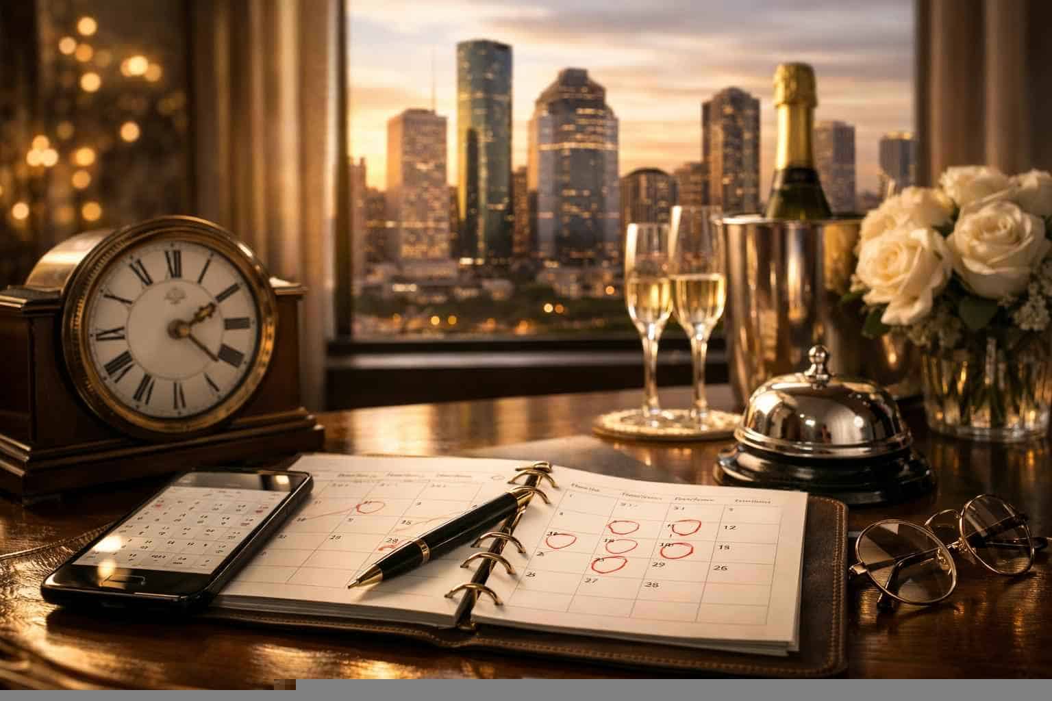 How Far In Advance Should I Reserve Peak Dates In Houston Texas