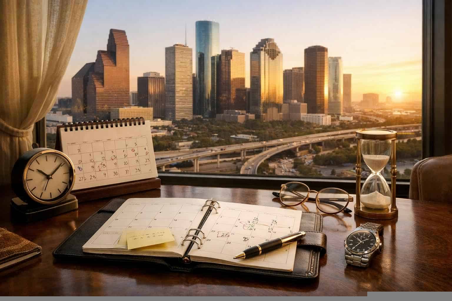 How far in advance should I reserve peak dates in Houston Texas?