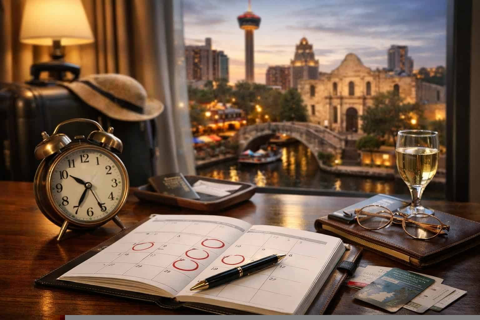 How Far In Advance Should I Reserve Peak Dates In San Antonio Texas?