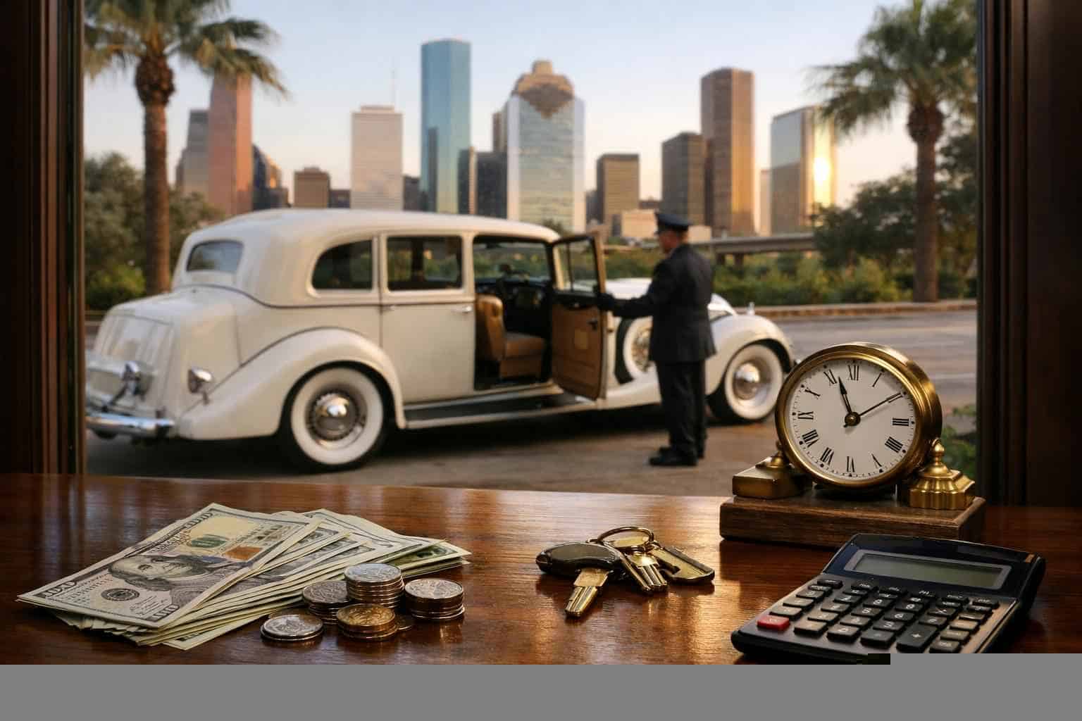 How Much Does Antique Vehicle Rental With Driver Cost In Houston Texas?