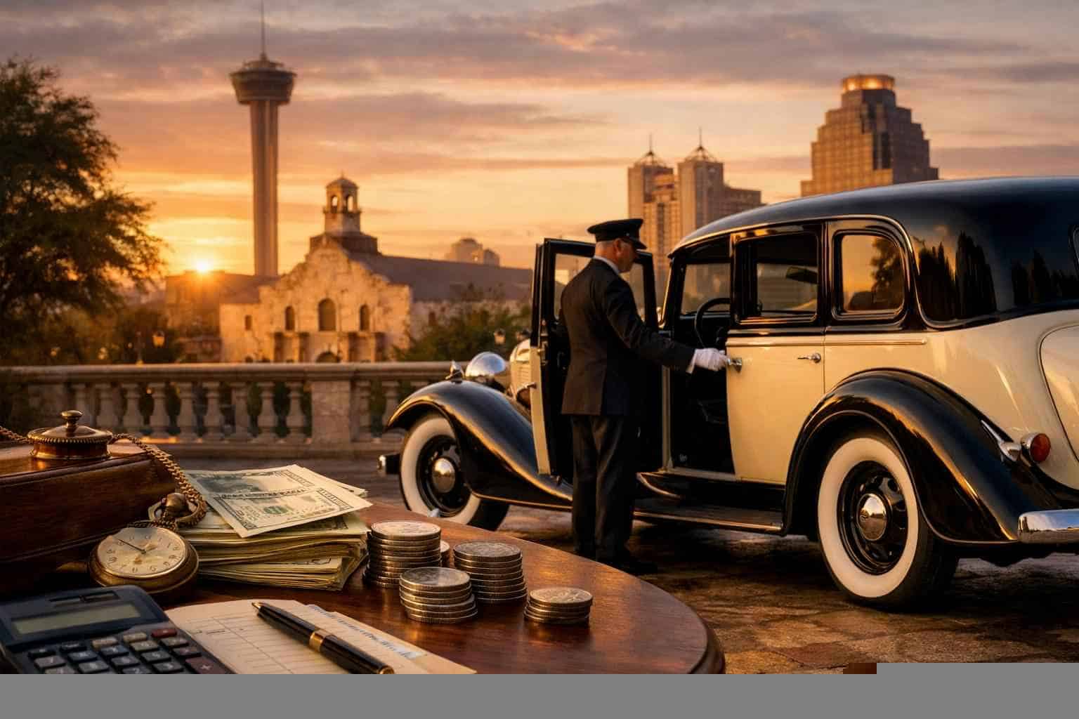How Much Does Antique Vehicle Rental With Driver Cost In San Antonio Texas?