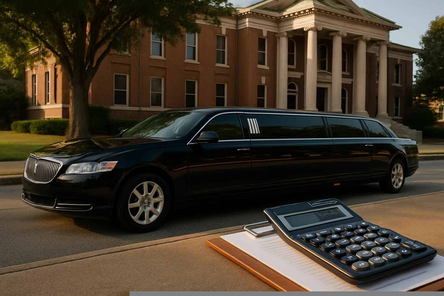 How much does black limo rental cost in Phenix City Alabama?