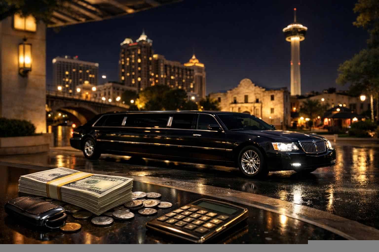 How much does black limo rental cost in San Antonio Texas