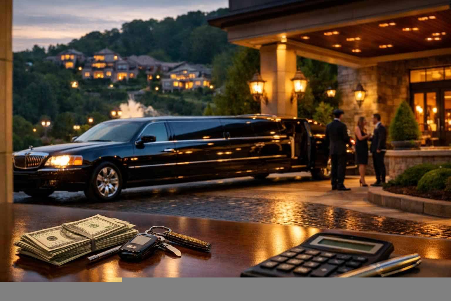 How much does black limo rental cost in Vestavia Hills Alabama?