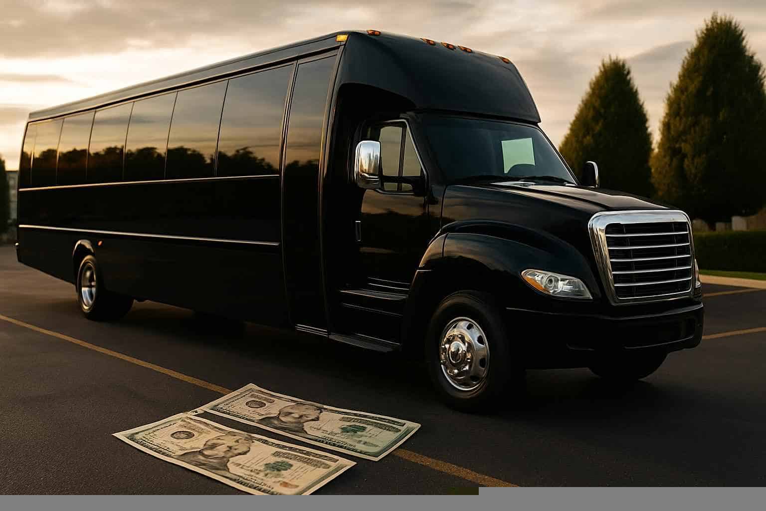 How Much Is Black Party Bus Rental In Gadsden