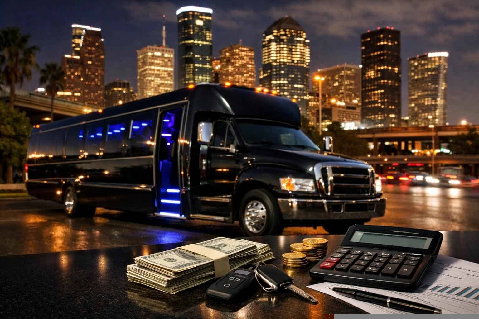 How Much Does A Houston Black Party Bus Cost?