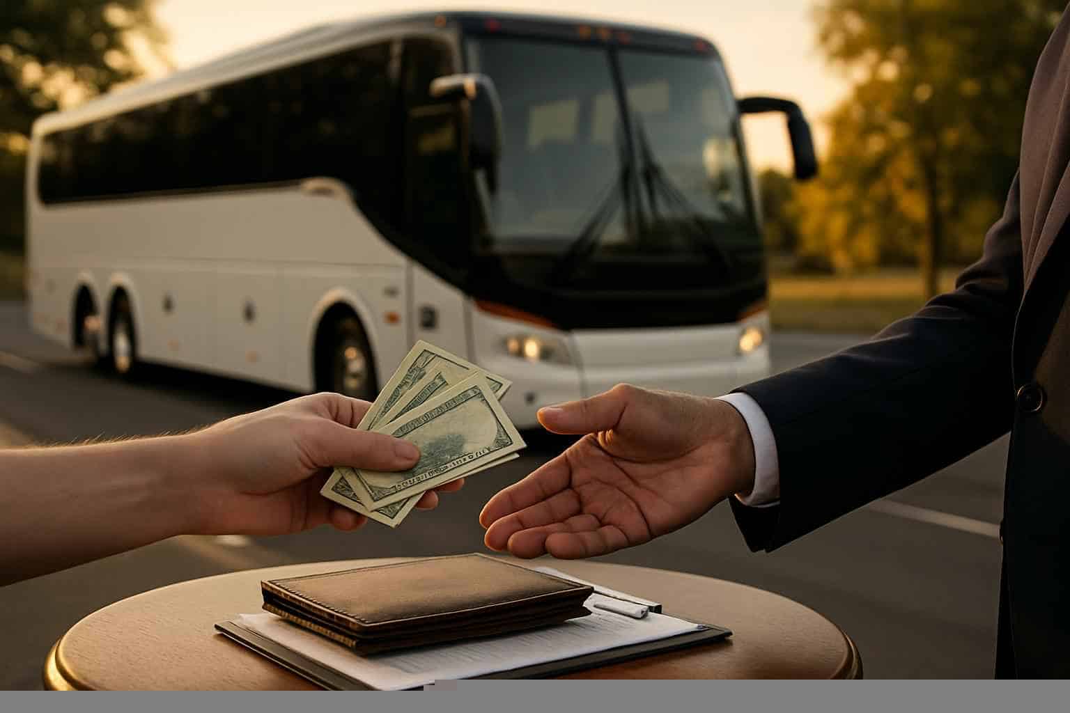 How much does charter bus rental cost in Gadsden Alabama?