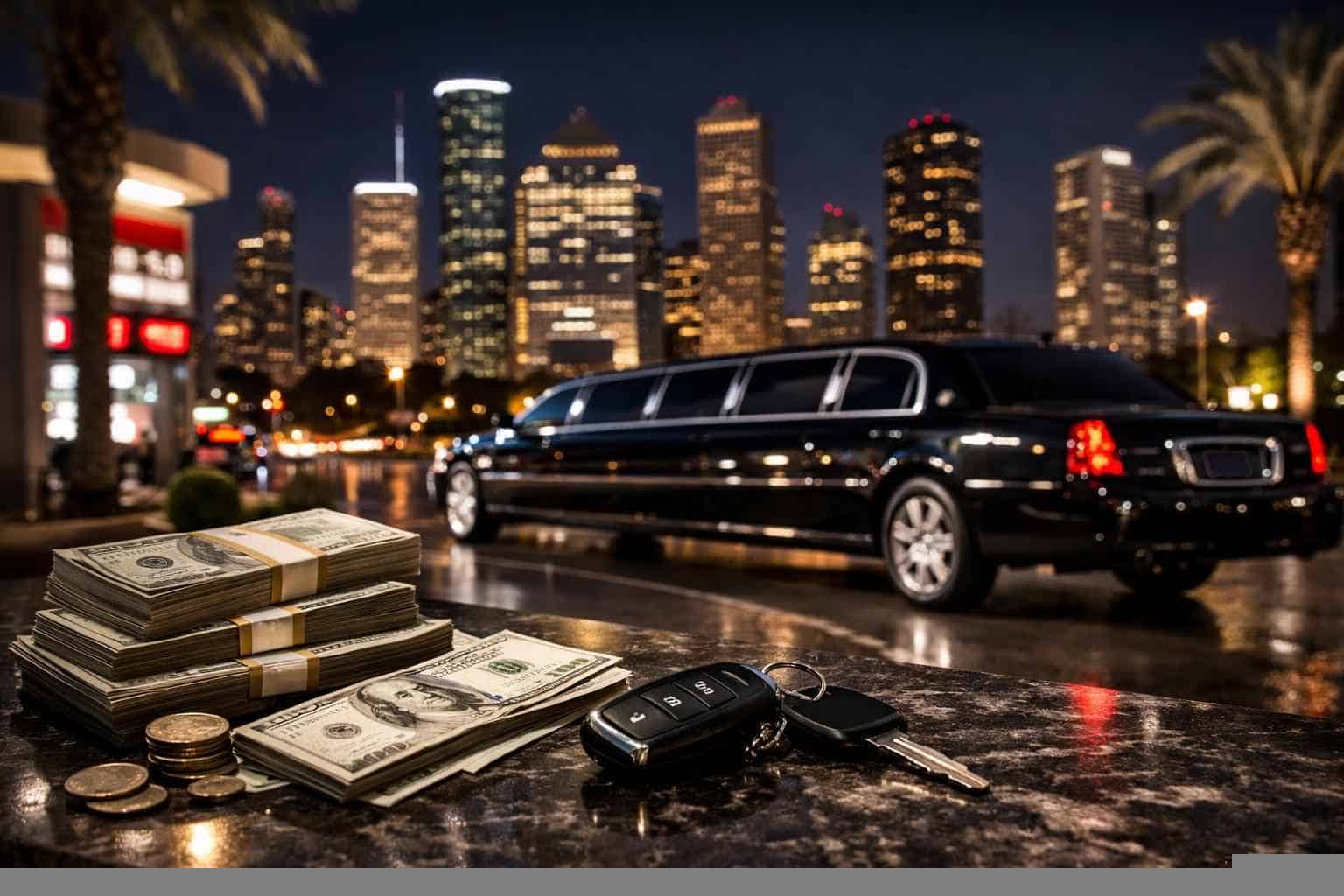 How much does limo rental cost in Houston Texas?