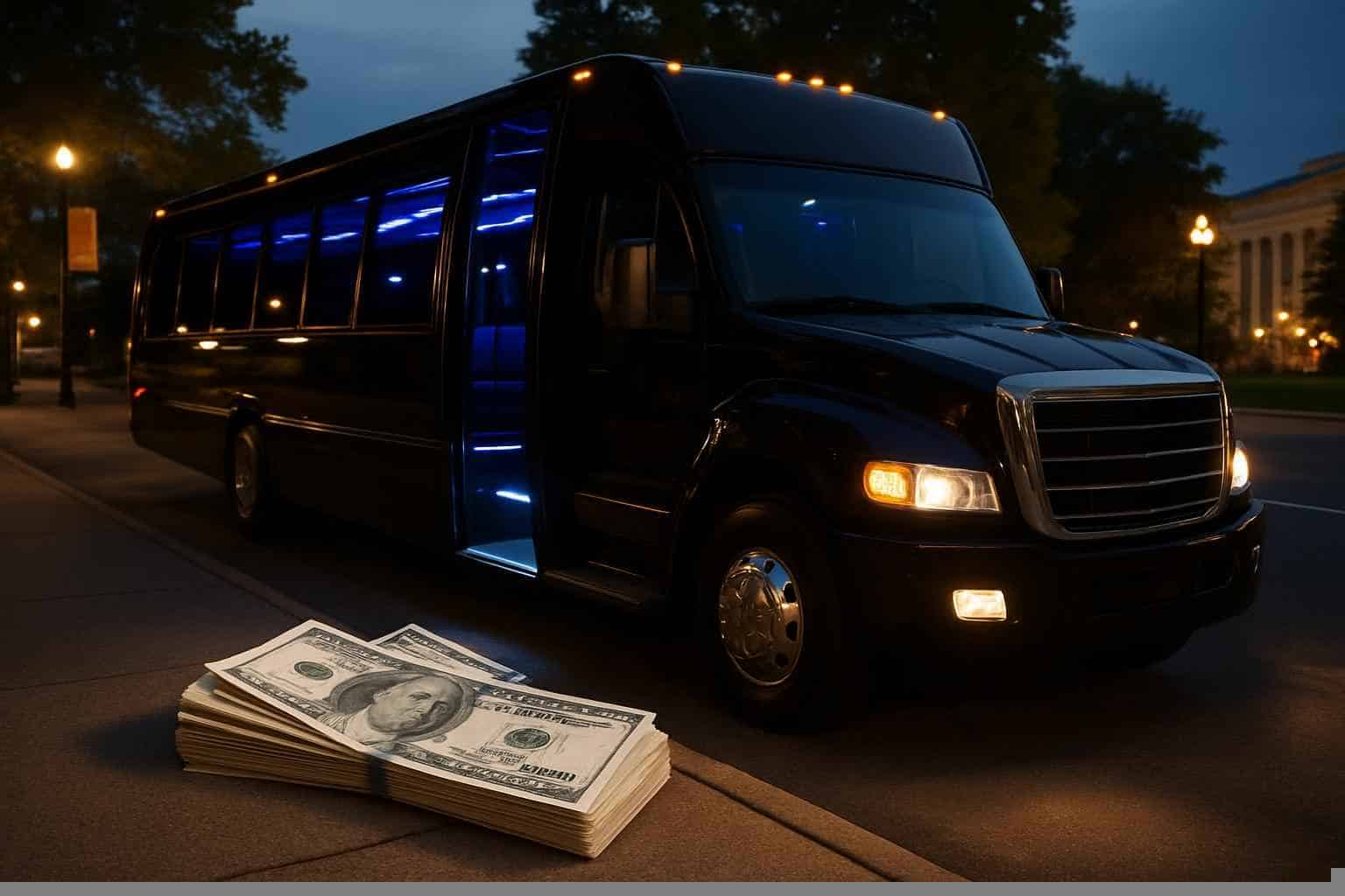 How much does party bus rental cost in Phenix City Alabama