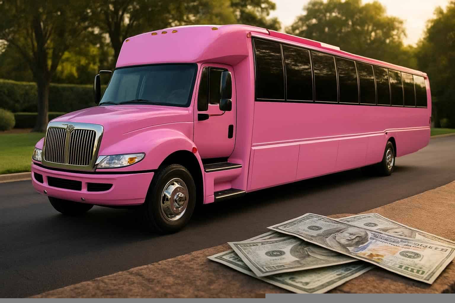 How Much Is A Pink Party Bus In Florence AL?