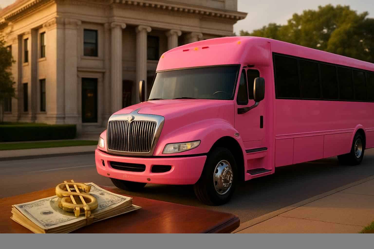 How Much Does Pink Party Bus Rental Cost?