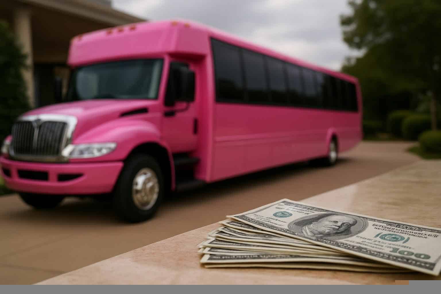How Much Is A Pink Party Bus In Phenix City?