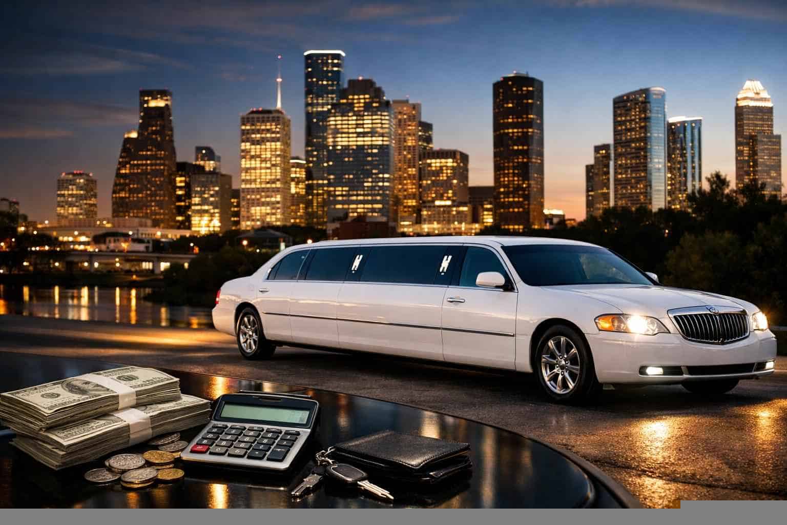 How much does white limo rental cost in Houston Texas