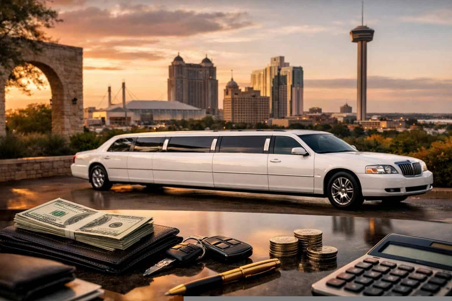 How much does white limo rental cost in San Antonio Texas?