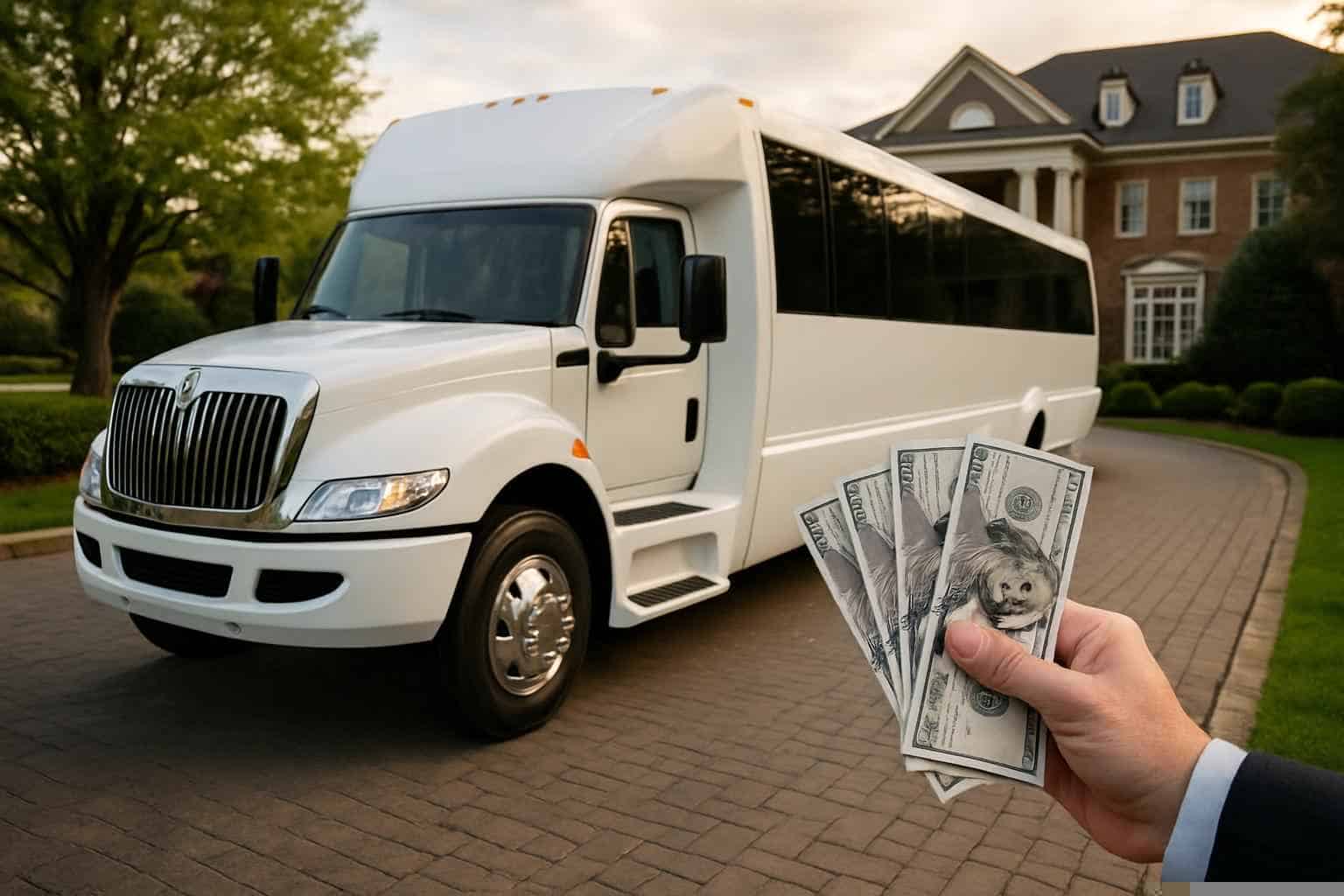 How Much Is A White Party Bus In Prattville AL?