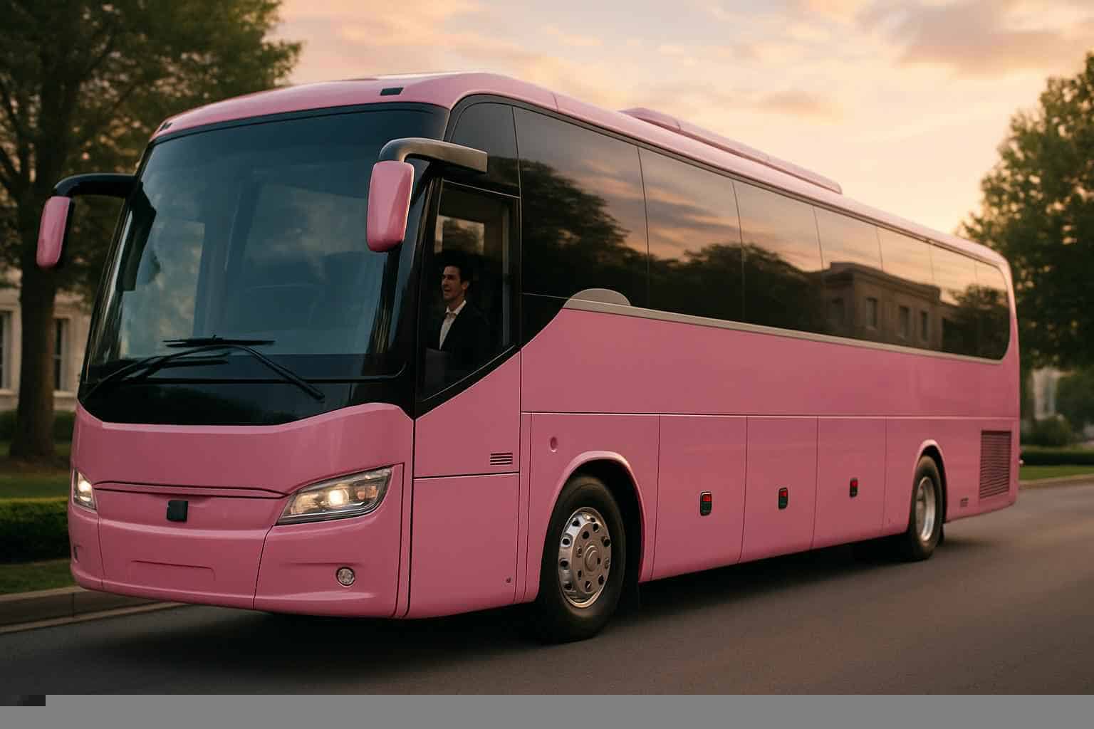 Pink Bus Service For Madison Alabama Events