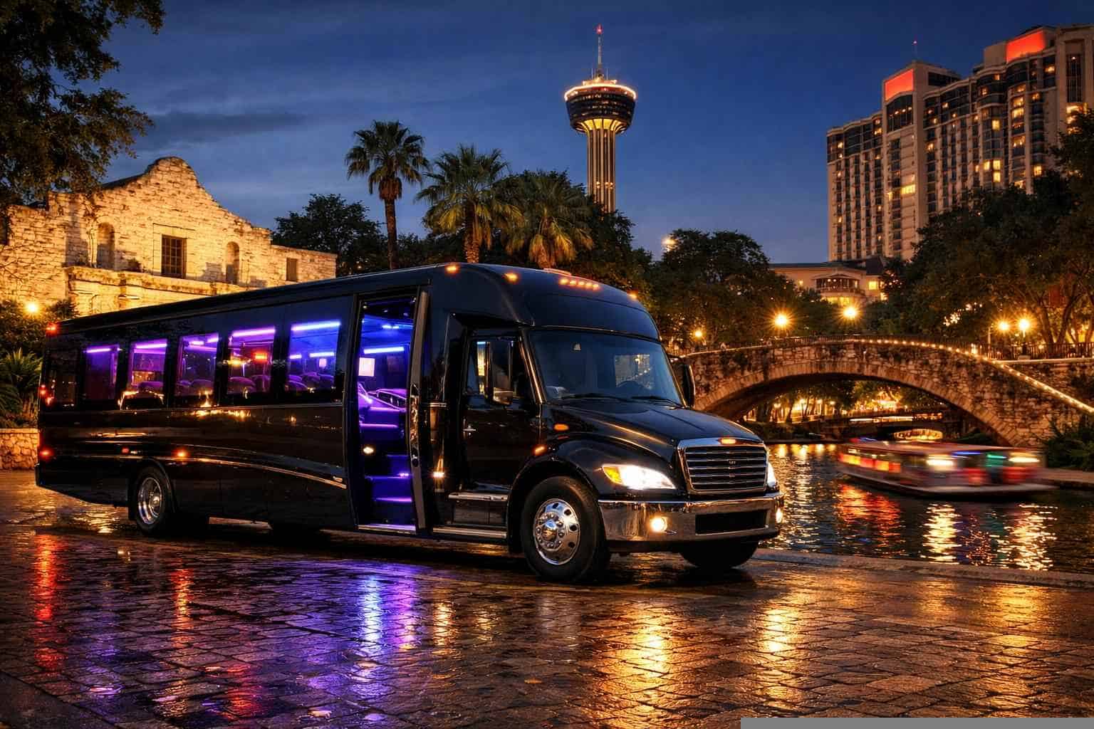 Party Bus Rental Services in San Antonio Texas