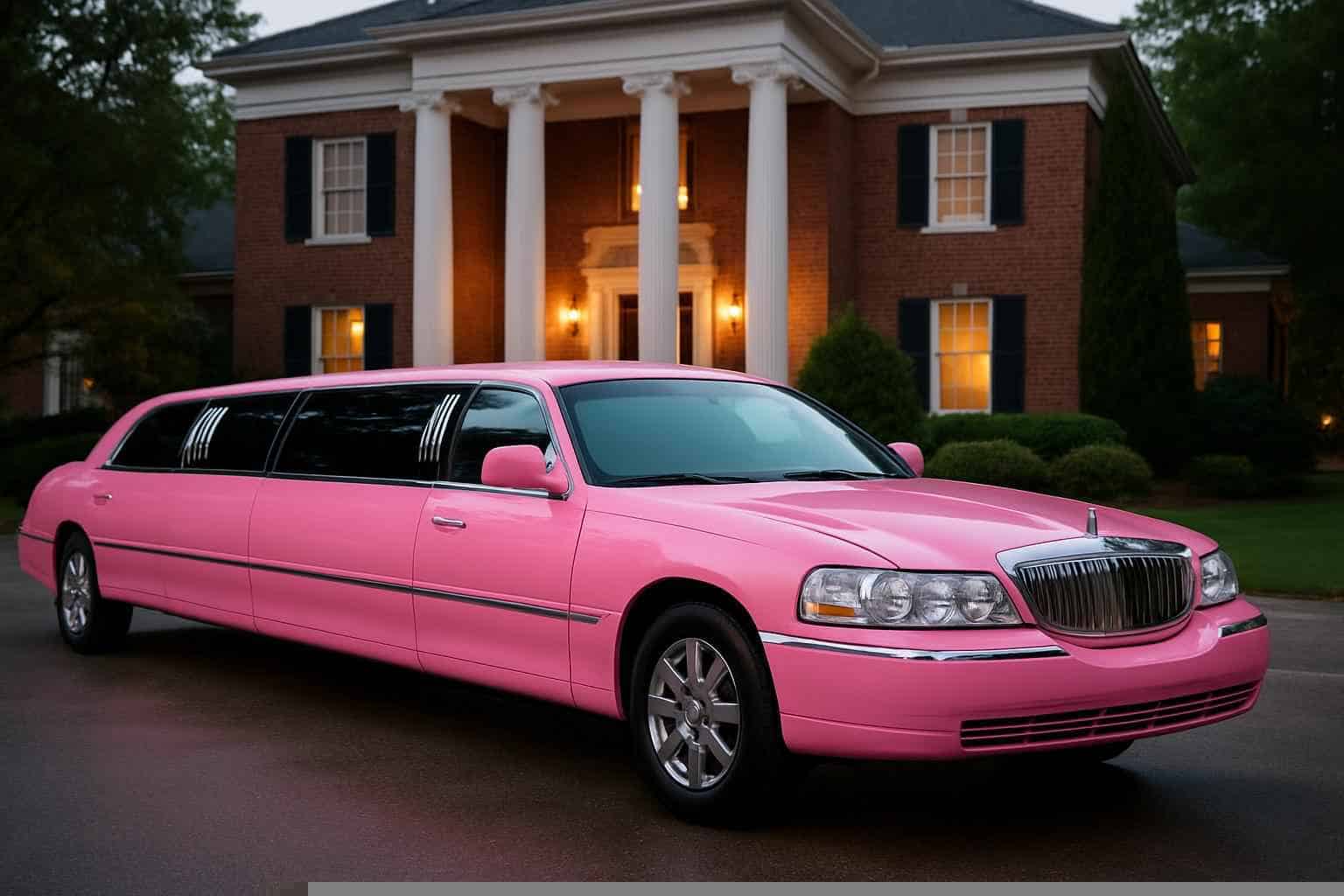 Pink Limo Rental Services in Madison Alabama