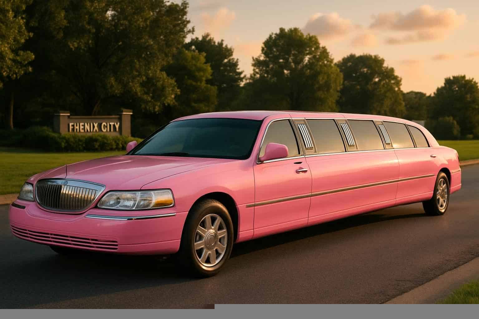 Pink Limo Rental Services in Phenix City Alabama