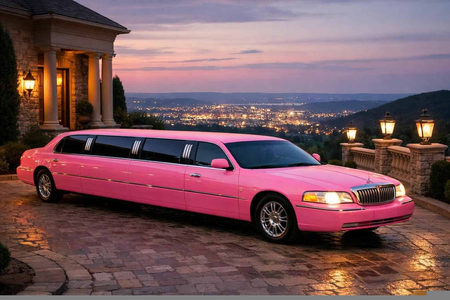 Pink Limo Rental Services In Vestavia Hills