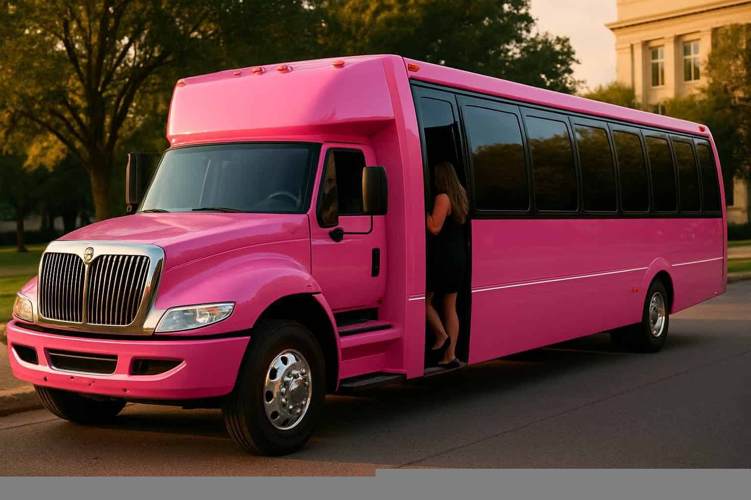 Pink Party Bus Services In Phenix City Alabama