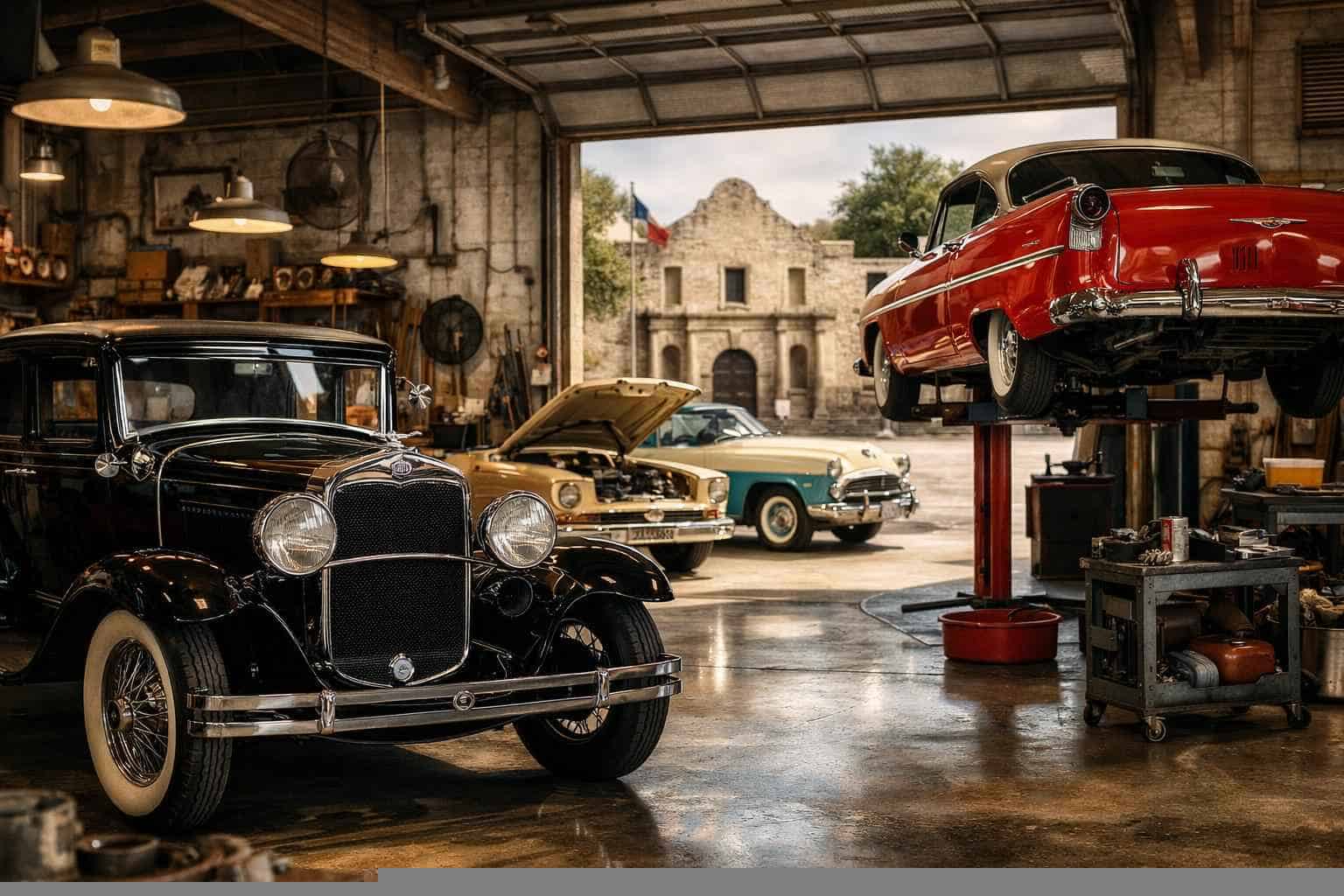 San Antonio Texas Antique Vehicle Service
