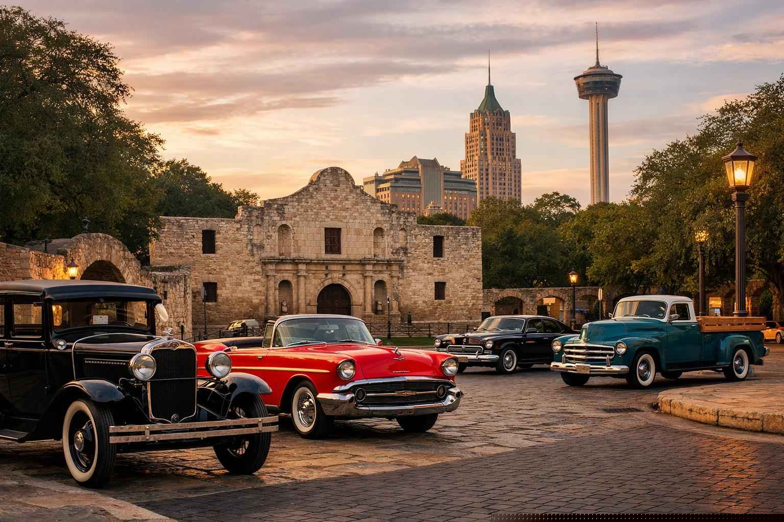San Antonio Texas Antique Vehicles