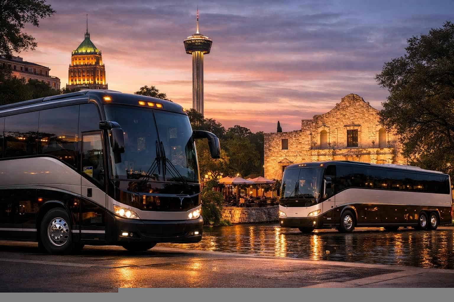 San Antonio Buses For Every Group Size
