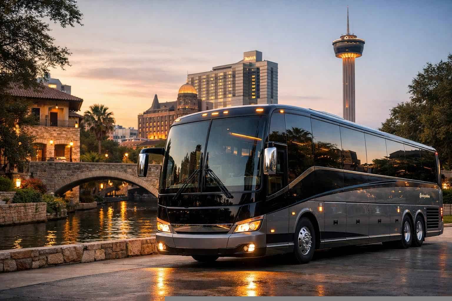 San Antonio Texas Charter Bus Service