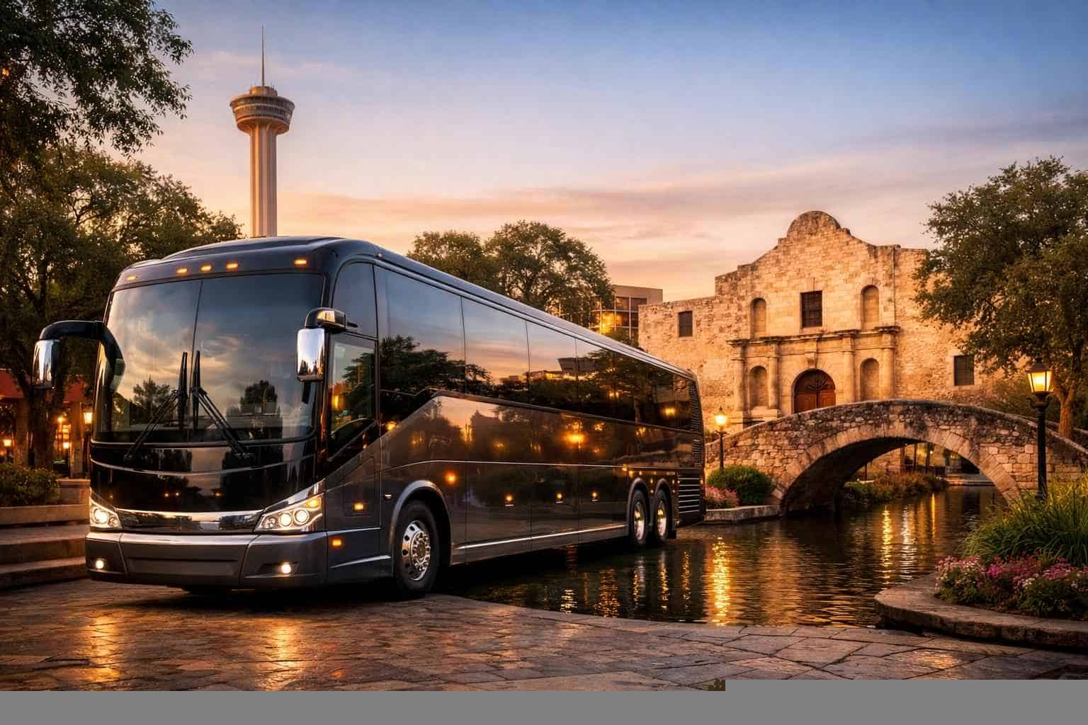 San Antonio Texas Charter Buses