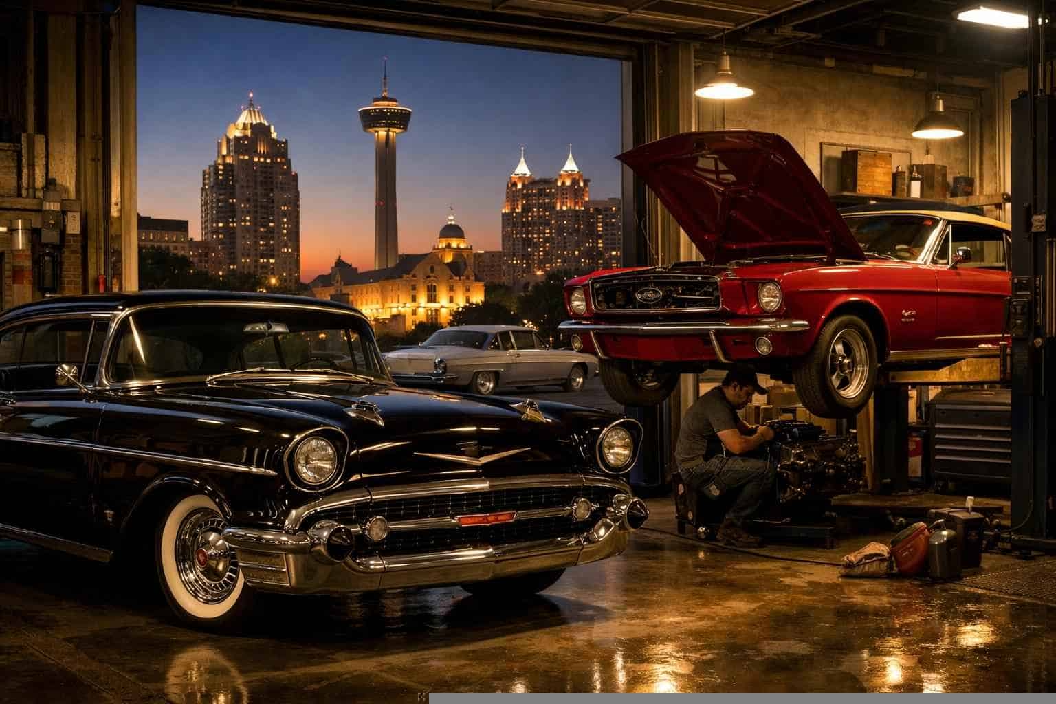 San Antonio Texas Classic Car Service