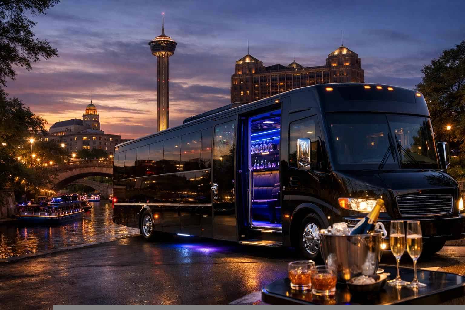 Luxury Party Buses In San Antonio Texas